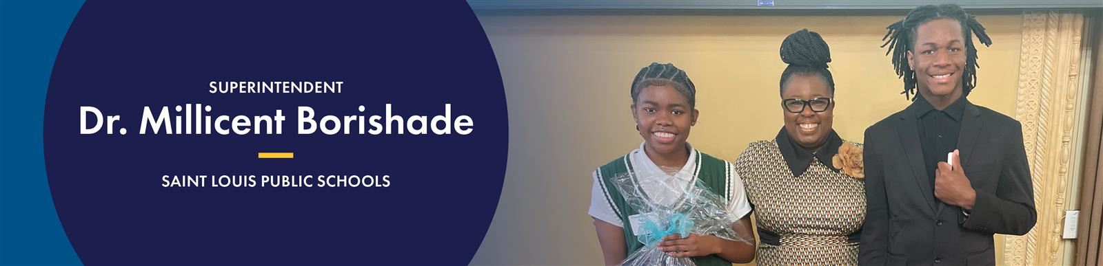 Superintendent Borishade Banner
